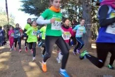 Imagen de la jornada de atletismo este domingo en la Alameda Cervantes. / SN
