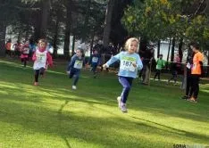 Imagen de la jornada de atletismo este domingo en la Alameda Cervantes. / SN