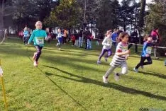 Imagen de la jornada de atletismo este domingo en la Alameda Cervantes. / SN