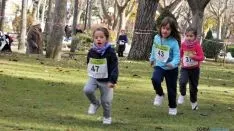 Imagen de la jornada de atletismo este domingo en la Alameda Cervantes. / SN