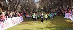 Imagen de la jornada de atletismo este domingo en la Alameda Cervantes. / SN