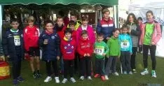 Imagen de la jornada de atletismo este domingo en la Alameda Cervantes. / SN