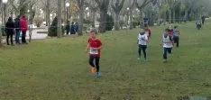 Imagen de la jornada de atletismo este domingo en la Alameda Cervantes. / SN