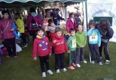 Imagen de la jornada de atletismo este domingo en la Alameda Cervantes. / SN