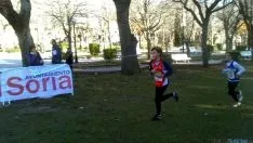 Imagen de la jornada de atletismo este domingo en la Alameda Cervantes. / SN