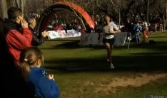 Imagen de la jornada de atletismo este domingo en la Alameda Cervantes. / SN