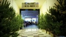 Una imagen del mercado navideño.