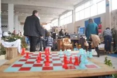Imagen del mercado navideño de El Hueco./SN