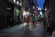 Imagen de la carrera navideña de este sábado. / SN