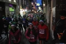Imagen de la carrera navideña de este sábado. / SN