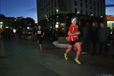 Imagen de la carrera navideña de este sábado. / SN