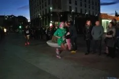 Imagen de la carrera navideña de este sábado. / SN