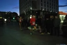 Imagen de la carrera navideña de este sábado. / SN