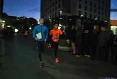 Imagen de la carrera navideña de este sábado. / SN