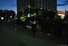 Imagen de la carrera navideña de este sábado. / SN