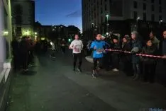 Imagen de la carrera navideña de este sábado. / SN
