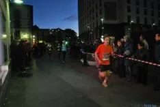 Imagen de la carrera navideña de este sábado. / SN