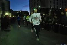 Imagen de la carrera navideña de este sábado. / SN