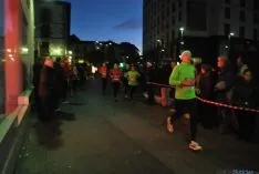 Imagen de la carrera navideña de este sábado. / SN