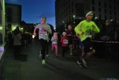 Imagen de la carrera navideña de este sábado. / SN