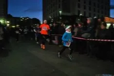 Imagen de la carrera navideña de este sábado. / SN