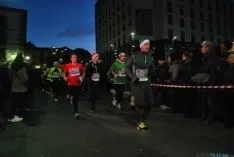 Imagen de la carrera navideña de este sábado. / SN