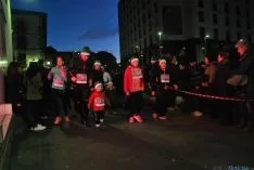 Imagen de la carrera navideña de este sábado. / SN