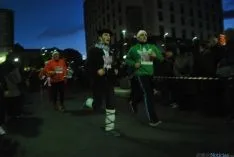 Imagen de la carrera navideña de este sábado. / SN