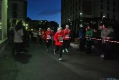 Imagen de la carrera navideña de este sábado. / SN