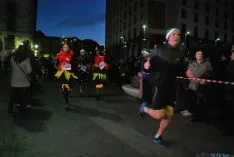 Imagen de la carrera navideña de este sábado. / SN