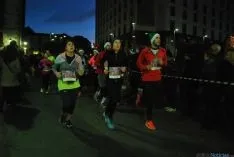 Imagen de la carrera navideña de este sábado. / SN