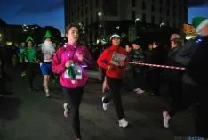 Imagen de la carrera navideña de este sábado. / SN