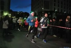 Imagen de la carrera navideña de este sábado. / SN