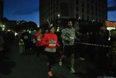 Imagen de la carrera navideña de este sábado. / SN