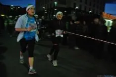 Imagen de la carrera navideña de este sábado. / SN
