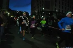Imagen de la carrera navideña de este sábado. / SN