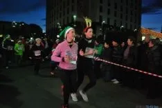 Imagen de la carrera navideña de este sábado. / SN