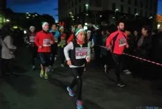 Imagen de la carrera navideña de este sábado. / SN