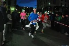 Imagen de la carrera navideña de este sábado. / SN