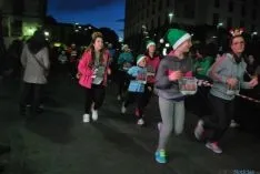 Imagen de la carrera navideña de este sábado. / SN
