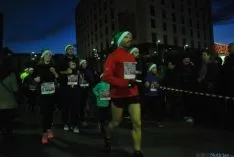 Imagen de la carrera navideña de este sábado. / SN