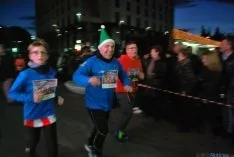 Imagen de la carrera navideña de este sábado. / SN