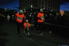 Imagen de la carrera navideña de este sábado. / SN