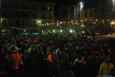 Imagen de la carrera navideña de este sábado. / SN