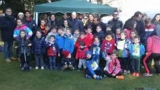 Imagen de la jornada de atletismo este domingo en la Alameda Cervantes. / SN