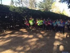 Imagen de la jornada de atletismo este domingo en la Alameda Cervantes. / SN