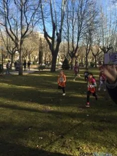 Imagen de la jornada de atletismo este domingo en la Alameda Cervantes. / SN