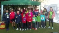 Imagen de la jornada de atletismo este domingo en la Alameda Cervantes. / SN