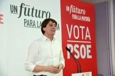 Imagen del mitin del PSOE este miércoles en Soria.