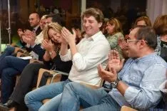 Imagen del mitin del PSOE este miércoles en Soria.